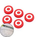 1 pi�ces silicone caoutchouc rouge cible mignon raquette de tennis amortisseur de vibrations raquette ...