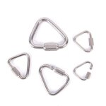 1 pi�ces triangle mousqueton en plein air camping randonn�e porte - cl�s mousqueton crochet bouilloire ...
