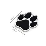 1 pices 3d mtal ours pattes emblme autocollant voiture suv corps extrieur couverture dcalcomanies ...