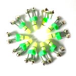1 pi�ces led p�che de nuit accessoire p�che cloche flotteur double cloche anneau p�che alarme outils