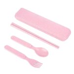 1 set cuillère de paille de blé baguettes fourchette ustensile set voyage camping vaisselle vaisselle ... 1 set cuillère de paille de blé baguettes fourchette ustensile set voyage camping vaisselle vaisselle ...