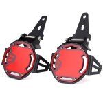 Model 1 support de phare antibrouillard led pour moto, couvercle pour bmw runder gs, r1200 gs, r1250gs, ...