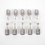 10 ampoules tecnium 6v 35 / 35w culot ba20d neuf pour moto scooter deux roues