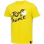 10 ans - t - shirt enfant - le tour de france - maillot jaune - coton - manches courtes - cyclisme