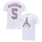 10 ans - t - shirt enfant - marquinhos - psg - collection officielle - manches courtes - coton blanc