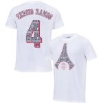10 ans - t - shirt enfant - sergio ramos - psg - collection officielle - manches courtes - coton blanc ...
