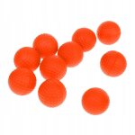 10 balles d'entranement de golf en mousse pu souple pour orange