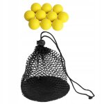 10 balles de golf en mousse pu souple + sac