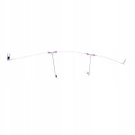 10 pieces bas de ligne en acier inoxydable