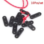 10 pices camping tente serrure cordon attache corde tendeurs courbs extrieur camping accessoires tente ...