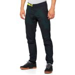 100% airmatic le pantalon de v�lo, noir - vert, taille 32 pour hommes