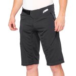 100% airmatic shorts de v�lo, noir - gris, taille 38 pour hommes