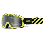 100% barstow the arsenale lunettes de motocross, noir - jaune pour hommes