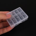 100 pi�ces / ensemble en acier a haute teneur en carbone carpe crochets de p�che pack avec trou avec ...