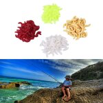 100 pi�ces / paquet vers lueur crevettes mouche molle grub leurre app�ts leurres de p�che 2. 2cm