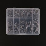 100 pi�ces / ensemble marbit mixte taille #3 12 en acier a haute teneur en carbone carpe crochets de ...