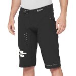 100% r - core x shorts de vlo, noir - blanc, taille 30 pour hommes