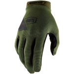 100% ridecamp gants de v�lo, vert, taille xl pour hommes