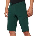 100% ridecamp shorts de vélo, vert, taille 38 pour hommes 100% ridecamp shorts de vélo, vert, taille 38 pour hommes