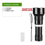 10000lm puissant xhp360 lampe de poche de plonge ipx8 lampe sous - marine professionnelle torche de ...