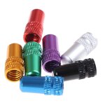 10pc aluminium vlo pneu valve capuchon montagne route vlo valve bouchon schrader / presta pneu valve ...