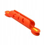 10x plaque enrouleur de ligne de pche orange