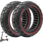 10x3 pneu plein 255x80 80 / 65 - 6, 5 pneus de remplacement la largeur de la fente est de 53, 5 mm, convient ...