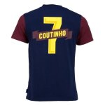 12 ans - t - shirt - coutinho - fc barcelone - taille enfant - manches courtes - 100% coton