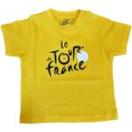 12 mois - t - shirt bb - le tour de france - jaune - manches courtes - vtt - coton