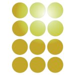 12 pastilles adhsives rflchissantes pour signalisation 4cm jaune rflchissant