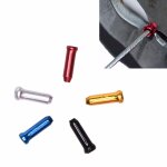 12 pices manette de vitesse de frein de vlo en alliage d'aluminium color embouts de cble intrieur ...