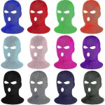 12 pices masque de ski pour hommes tricots masque de ski beanie hiver cagoule beanie masque de ski ...