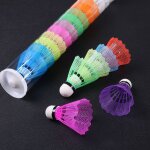 12 plastique volants de badminton shuttle cocks sport d'entraînement intérieur extérieur jardin jeu couleur ... 12 plastique volants de badminton shuttle cocks sport d'entraînement intérieur extérieur jardin jeu couleur ...