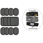 12pcs lectrode de ceinture, compatible avec abs series, lectrode de rechange pour slendertone ceintures ...