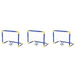 12x interieur mini pliant football ballon but post net set + pompe enfants sport exterieur maison jouet ...
