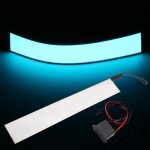 12x2 pouces 12v ruban electroluminescent flexible el panneau rtro - eclairage dcorations lumire avec ...