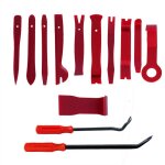 13 pcs kit d'outils dmontage garniture intrieur de voiture agrafe de panneau radio audio, installateur ...