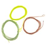 14 * 8. 5 * 1 cm ligne de p�che mouche leader de p�che avec tippet anneau animal de compagnie fourrure ...