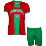 14 ans - ensemble maillot + short - portugal - n7 - enfant gar�on - rouge - polyester - respirant