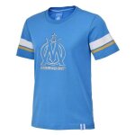 14 ans - t - shirt - olympique de marseille - om - bleu - enfant - manches courtes