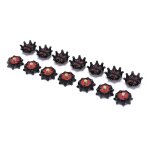 14 pi�ces haute qualit� chaussures de golf pointes broches 1 / 4 tour rapide torsion pointes remplacement ...