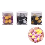 15 pices carpe pche bouillettes appt duo mousse pop up bouillettes balle noir & jaune imitation appt ...