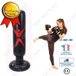 160cm sac de boxe de boxe gobelet gonflable formation soulagement de la pression rebondir sac de sable ...