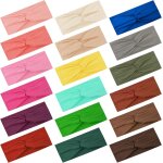 18 pices bandeau cheveux femme elastique bandeau cheveux large serre tte croix nou bandeaux de sport ...