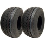18x8. 50 - 8 golf cart buggy tyres 4ply grass / turf wanda p509 fairway (set of 2)