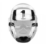 1fight1, casque de protection a bulle ulsan, blanc, taille xl