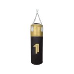 1fight1, sac de frappe professionnel gold, noir et or, taille 180 cm 1fight1, sac de frappe professionnel gold, noir et or, taille 180 cm