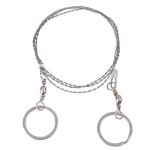 1pc acier inoxydable fil scie anneau d�filement voyage camping d'urgence survie vitesse corde scies a ...