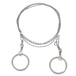 1pc acier inoxydable fil scie anneau d�filement voyage camping d'urgence survie vitesse corde scies a ...