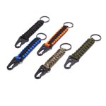 1pc en plein air camping paracord cordon d'urgence survie camping mousqueton corde